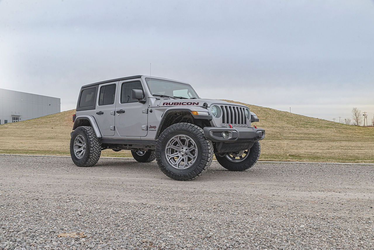 2020 Jeep Wrangler Unlimited Fuel SIEGE Gun Metal Fuel OffRoad